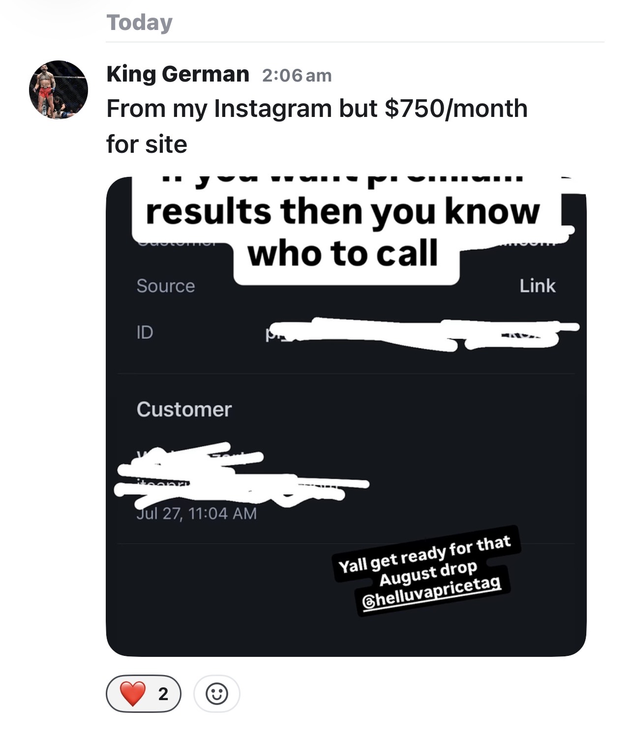Member win screenshot
