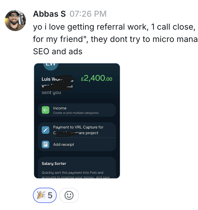 Member win screenshot